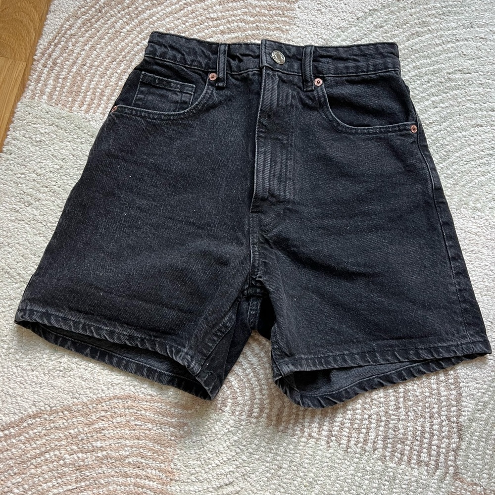 Zara Black Denim Women's Jean Shorts